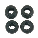 Remklauw geleider pen rubbers achterzijde Carlson Honda