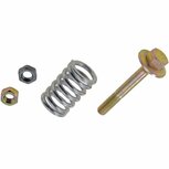 Auspuffschraube, Feder und Mutter, flexible Verbindung Dorman