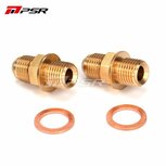 Turbo Water Cooling Fitting Kit -6 AN for GT/X28 GT/X30 GT/X35 GEN I/II GTX3584RS G25 G30 G35 G42 Pulsar Turbo Systems