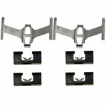 Remblok bevestigingset achterzijde Carlson Honda