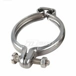 Dual V-Band External Wastegate - 38mm - Inlet Clamp Pulsar Turbo Systems