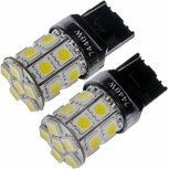 T20 W21W lamp SMD LED - Wit Dorman