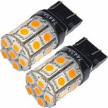 T20 WY21/5W lamp SMD LED - Oranje Dorman