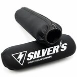 Silvers Shock Absorber Covers - Neoprene Black Silvers