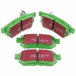 Plaquettes de frein arri&egrave;re - Greenstuff EBC Honda