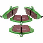 Plaquettes de frein avant - Greenstuff EBC Honda