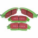 Front brake pads - Greenstuff EBC Honda