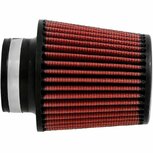Luchtfilter - 2.75&quot; / 70mm - Zwart/Rood Injen