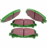 Plaquettes de frein avant (152 mm) - Greenstuff EBC Honda