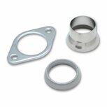 J-spec uitlaatflens kit voor spruitstukken met een 2.5&#039;&#039; aansluiting Vibrant Performance