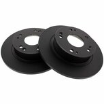 Disques de frein arri&egrave;re (260mm / 5x114.3) - S&eacute;rie D EBC Honda