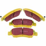Vordere Bremsbel&auml;ge &ndash; Yellowstuff EBC Honda
