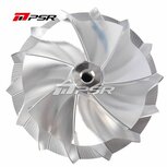 Billet Compressor Wheel - Drop in Presicion PTE 6266 6266E 6266SP Gen1 Turbo Pulsar Turbo Systems