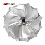 Billet Compressor Wheel - Drop in Presicion PTE 6266 6266E 6266SP Gen1 Turbo Pulsar Turbo Systems