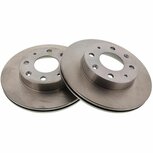 Disques de frein avant (231mm / 4x100) (ventil&eacute;s) - S&eacute;rie D EBC Honda