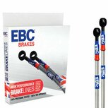 Brake hoses stainless steel braided EBC Honda