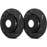 Rear brake discs (276mm / 5x114.3) - USR Series EBC Honda