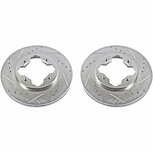 Vordere Bremsscheiben (262 mm / 4 x 114,3) &ndash; Evolution gebohrt + gerillt Power Stop Honda