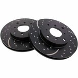 Front brake discs (260mm / 4x114.3) - GD Series EBC Honda