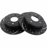 Disques de frein arri&egrave;re (239mm / 4x100) - S&eacute;rie GD EBC Honda