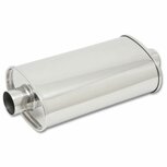 Streetpower ovale tussendemper - 2.25&quot;/57.15mm Vibrant Performance