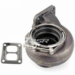 Turbine Housing for 5455,5855,6255 and G30-660,770,900 Turbos - Forward Rot. - T4 Divided .85 V-Band Pulsar Turbo Systems