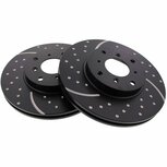 Front brake discs (282mm / 4x114.3) - GD Series EBC Honda