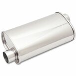 Streetpower ovale tussendemper - 3.00&quot;&quot;/76mm Vibrant Performance