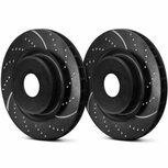 Front brake discs (282mm / 5x114.3) - GD Series EBC Honda
