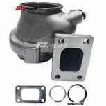 Turbine Housing for 5455, 5855, 6255 and G30-660,770,900 Turbos - Forward Rot. - .72 Dual V-Band IWG Pulsar Turbo Systems