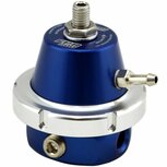 Brandstofdruk regelaar - 1/8 NPT Blauw (universeel) Turbosmart