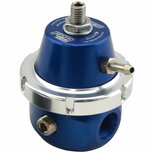 Brandstofdruk regelaar - 6 AN Blauw (universeel) Turbosmart
