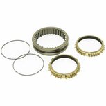 3rd-4th carbon synchro sleeve set Synchrotech Honda