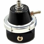 Brandstofdruk regelaar - 8 AN Zwart (universeel) Turbosmart