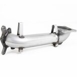 Downpipe with de-cat pipe stainless steel &Oslash;76mm/3.00'' Milltek Sport Honda