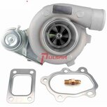 2860 360HP GEN1 Dual Ball Bearing Turbo - Standard - Cast Wheel - T25 .64 5 Bolts 11.6psi actuator Pulsar Turbo Systems