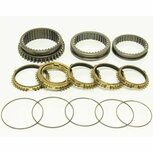 Synchromesh + sleeve set 1-5 - Carbon Synchrotech Honda