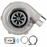3076 Gen2 750HP Dual Ball Bearing Turbo - Standard - T3 .63 V-Band Pulsar Turbo Systems