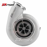 467 900 PS Achslager-Billet-Kompressorrad-Turbo &ndash; 83 x 74 mm &ndash; T4-geteiltes 1,0-V-Band Pulsar Turbo Systems
