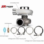PSR3576 GEN2 Turbolader &ndash; Standard &ndash; .83 Dual V-Band Pulsar Turbo Systems