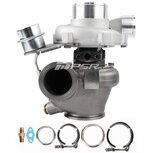 2860 475 PS GEN2 Dual-Kugellager-Turbo &ndash; Standard &ndash; .72 Dual-V-Band &ndash; Stempelung 7,4 psi Pulsar Turbo Systems