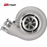 475 1000HP Journal Bearing Billet Compressor Turbo - Standard - 87.4x81.7mm - T4 1.25 V-Band Pulsar Turbo Systems