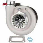 372D 950HP GEN2 Dual Ceramic Ball Bearing Turbo - Standard - 80x73mm - T4 .88 V-Band Pulsar Turbo Systems