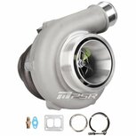 3076 GEN2 750HP Dual Ball Bearing Turbo - T51R Mod - T4 Divided .85 V-Band Pulsar Turbo Systems