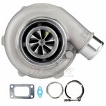 6466E 900HP Ball Bearing Turbo - Standard - T3 0.82 V-Band Pulsar Turbo Systems