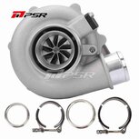 5449G 660HP Dual Ball Bearing Turbo - Reverse Rotation - Standard - .72 Dual V-Band W/O IWG Pulsar Turbo Systems