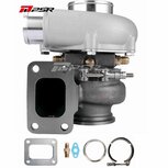 475 1000HP Journal Bearing Billet Compressor Turbo - T51R Mod - 83x74mm - T4 1.10 V-Band Pulsar Turbo Systems