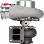Billet S400 Series Turbos WITH T51R MOD COMPRESSOR HOUSING - 75/101mm. 7+7 - 96/88mm - T6 1.32 A/R Pulsar Turbo Systems