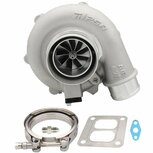 5455G 660HP Dual Ball Bearing Turbo - Forward Rotation - Standard .7A/R 3inch- T4 Divided .85 V-Band Pulsar Turbo Systems