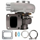5455G 660HP Dual Ball Bearing Turbo - Forward Rotation - Standard .7 A/R 3inch Inlet - T4 .82 V-Band Pulsar Turbo Systems